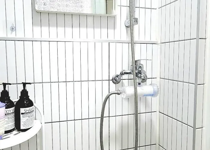 公寓 Mangwon Station Taxi 3 Minutes #family #friend #hongdae #hangangang #yg #self-check-in #washingmachine #dryer #low-floor Bed #children's Supplies